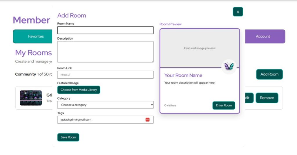 Add New Room